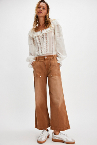 RE/DONE Cropped Baker Pants