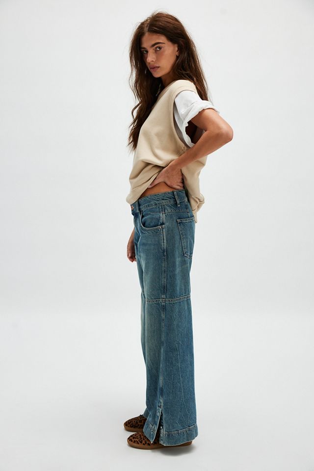 We The Free Benji Relaxed Wide-Leg Jeans | Free People