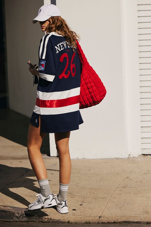 NY Rangers Lace Up Tunic | Free People
