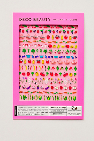 Deco Beauty Nail Art Stickers at Free People in Grey