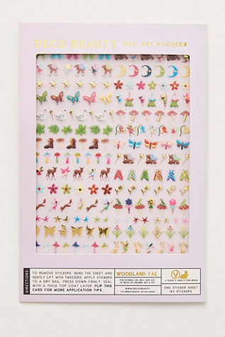 Deco Beauty Nail Art Stickers at Free People in White