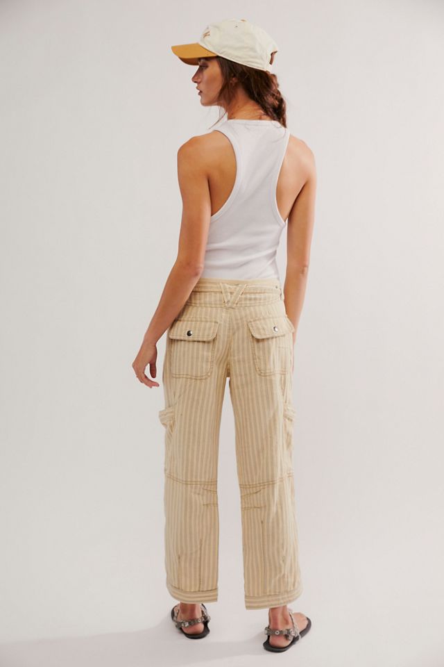 Lay Back Crop Pants #1
