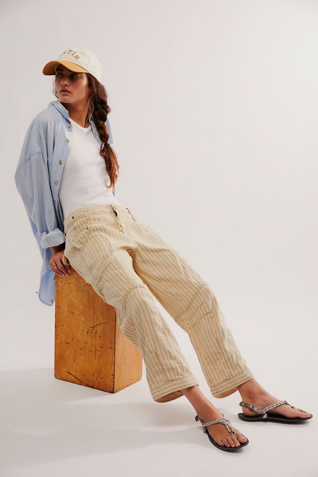 Lay Back Crop Pants #3