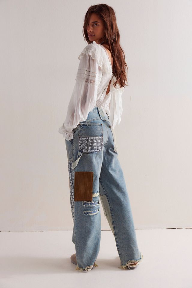We The Free Popular Demand Patched Jeans #2