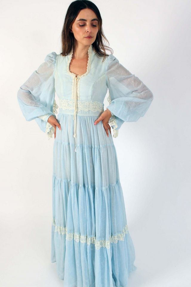 Gunne Sax Prairie Dress Selected by Wolf and Moon Vintage