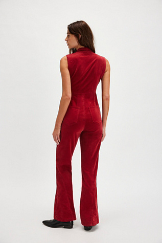 CRVY Ring The Alarm Corduroy One-Piece