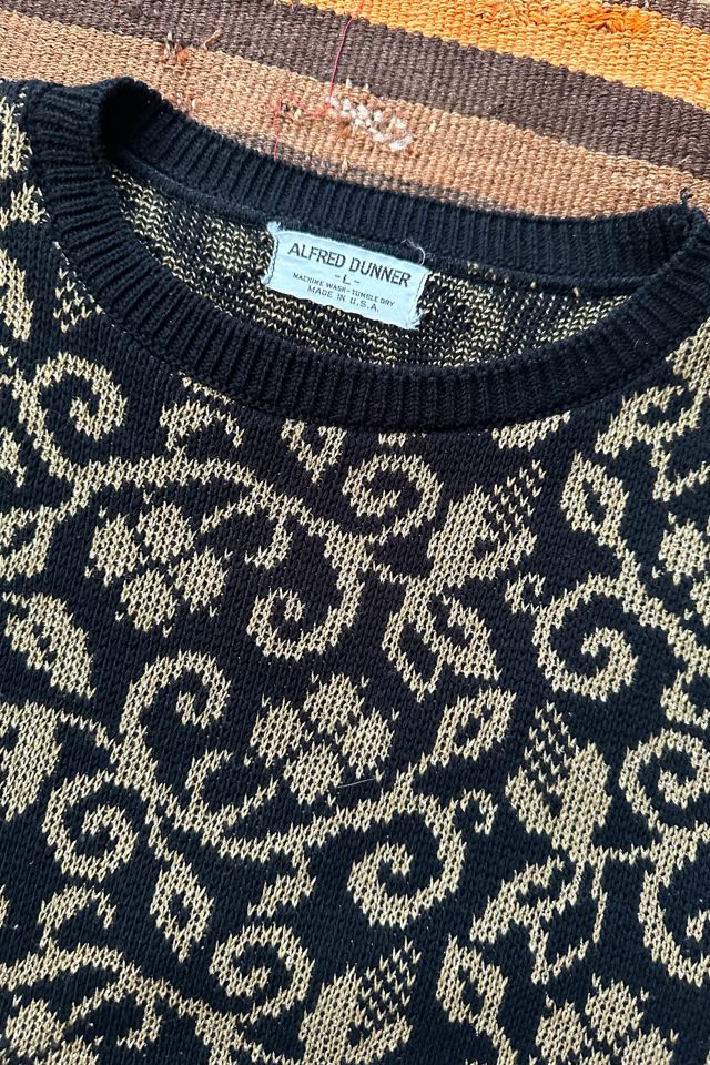 Vintage Black and Gold Sparkle Sweater Selected by Grievous Angel Vintage #3