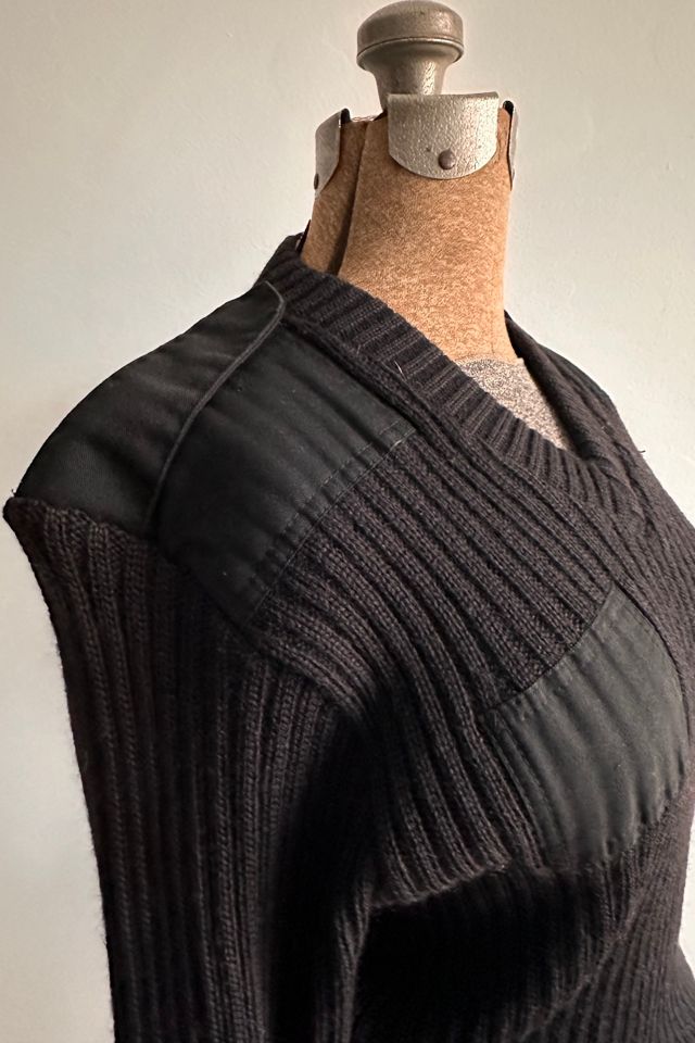 Vintage Black Wool Woolly Pully Sweater Selected by KA.TL.AK #3
