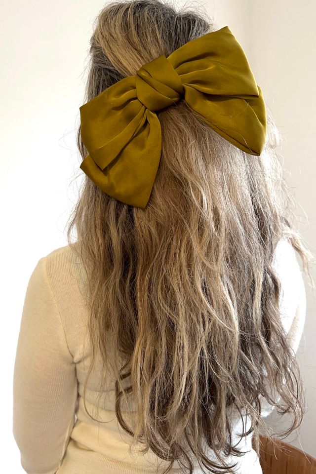 Vintage Silky Bow Barrette Selected by KA.TL.AK #3