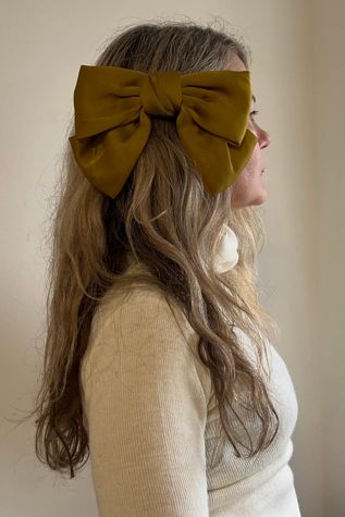 Vintage Silky Bow Barrette Selected by KA.TL.AK