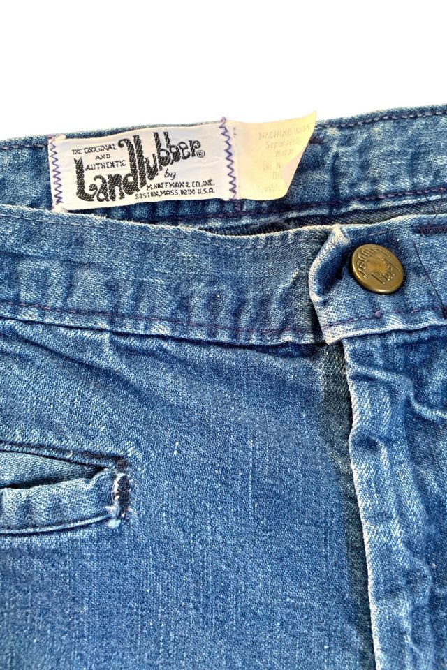 Vintage 1970s Landlubber Flare Leg Denim Jeans Selected by SharpLilTeeth #1