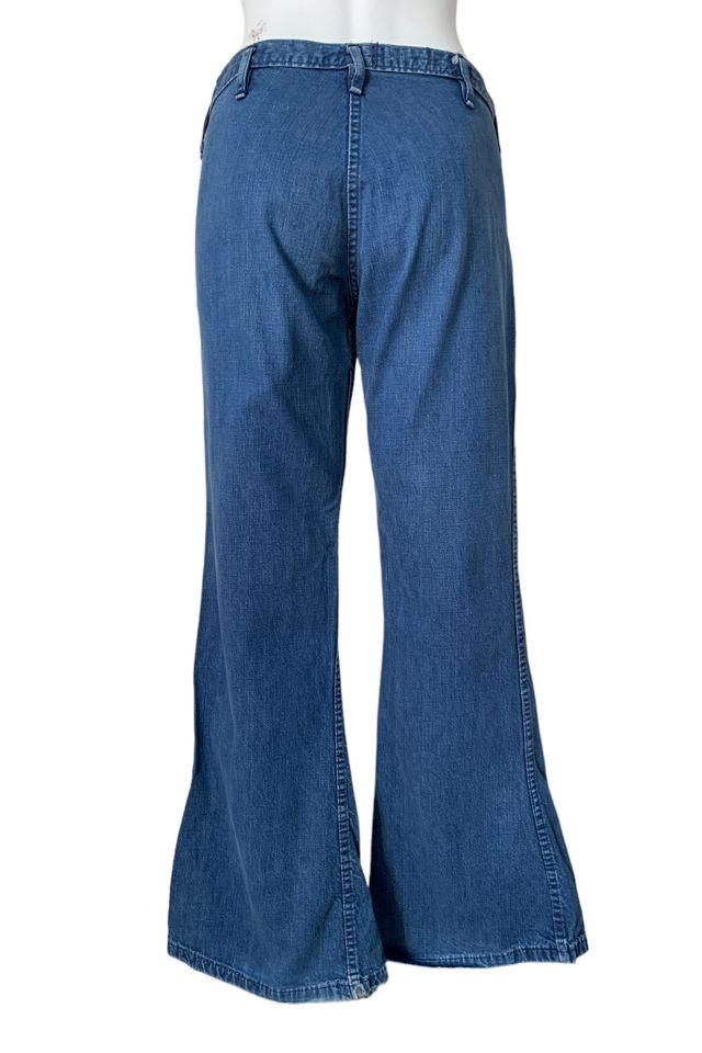 Vintage 1970s Landlubber Flare Leg Denim Jeans Selected by SharpLilTeeth #3