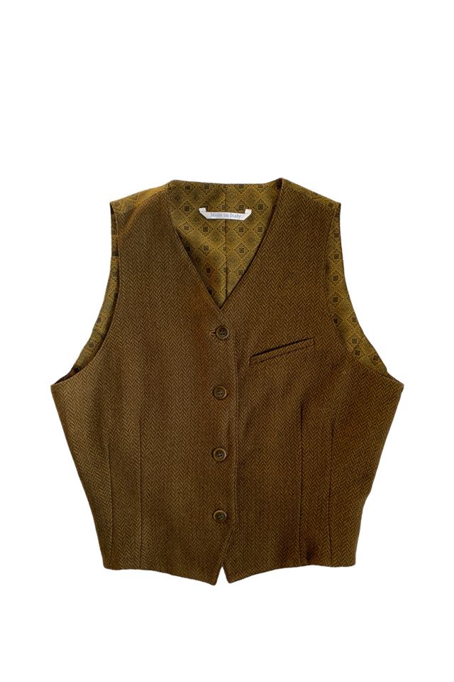 Vintage tweed clearance vest