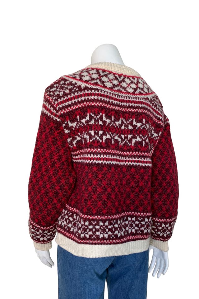 Vintage 1980s Fair Isle Crewneck Sweater Selected by SharpLilTeeth #3