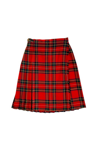 Vintage 1980s Plaid Pleated Skirt Selected by SharpLilTeeth