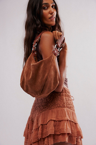 Mini Sac Sochi par FP Collection en Cognac, pour femme chez Free People