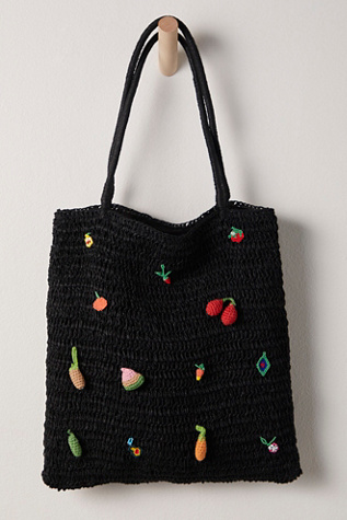 Sweet Life Tote at Free People in Black