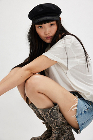 Yacht Club Marine Lieutenant Hat | Free People display picture 1