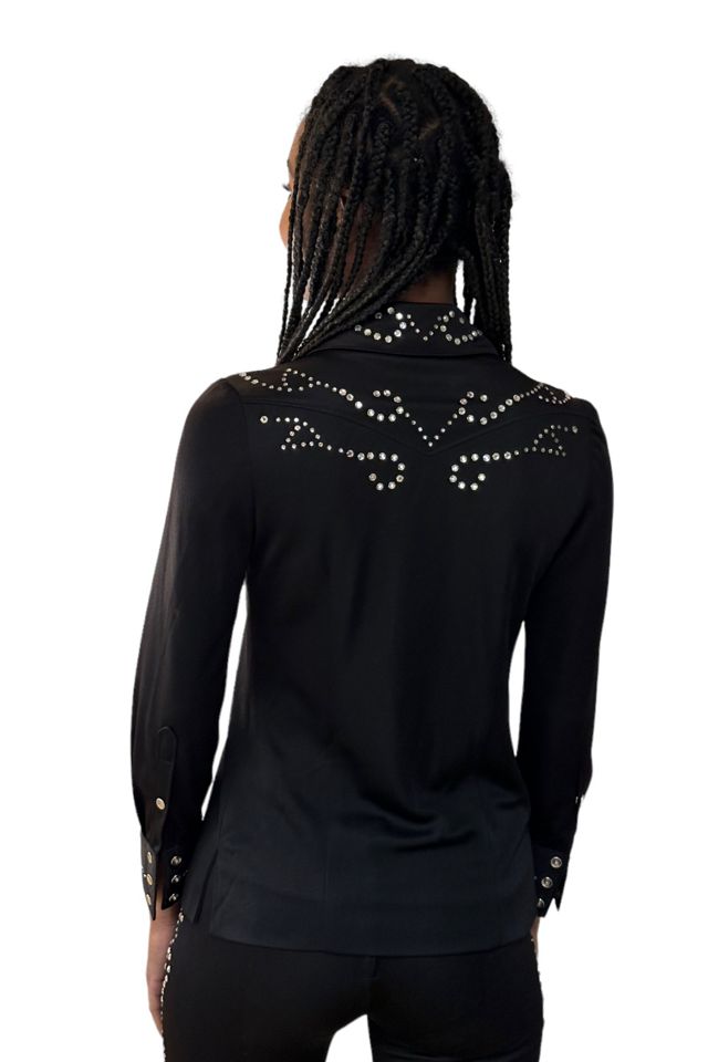 Vintage 1970's Studded Two Piece Custom Tailored Suit Selected By Afterlife Boutique #1