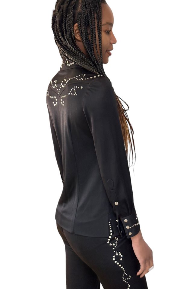 Vintage 1970's Studded Two Piece Custom Tailored Suit Selected By Afterlife Boutique #3