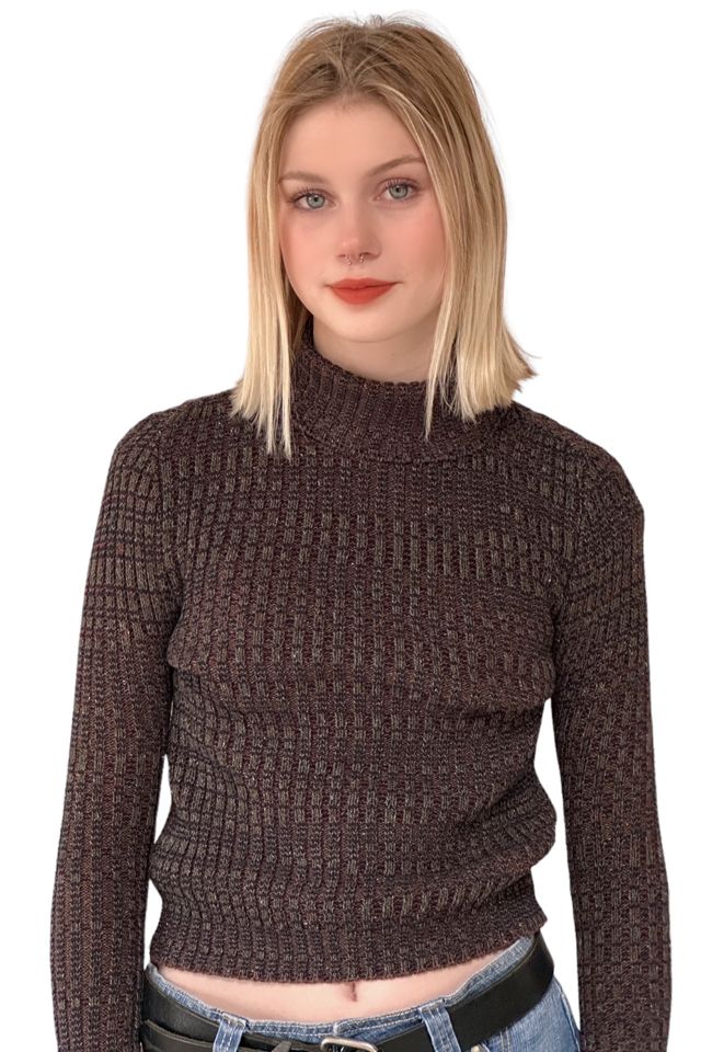 Vintage 1990's Slim Fit Turtleneck Sweater Selected By Afterlife Boutique #2