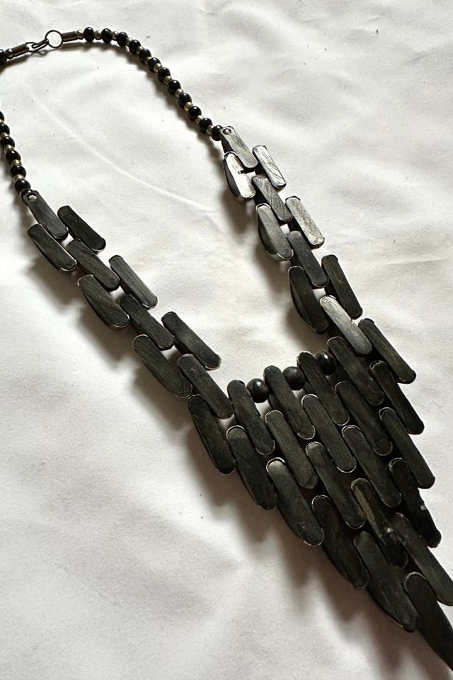 1970s Mixed Metal Statement Necklace Selected by Cherry #1