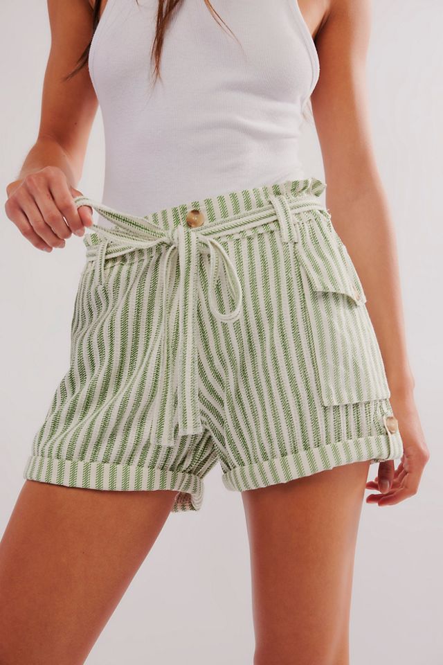 FP One Harriet Striped Shorts | Free People UK