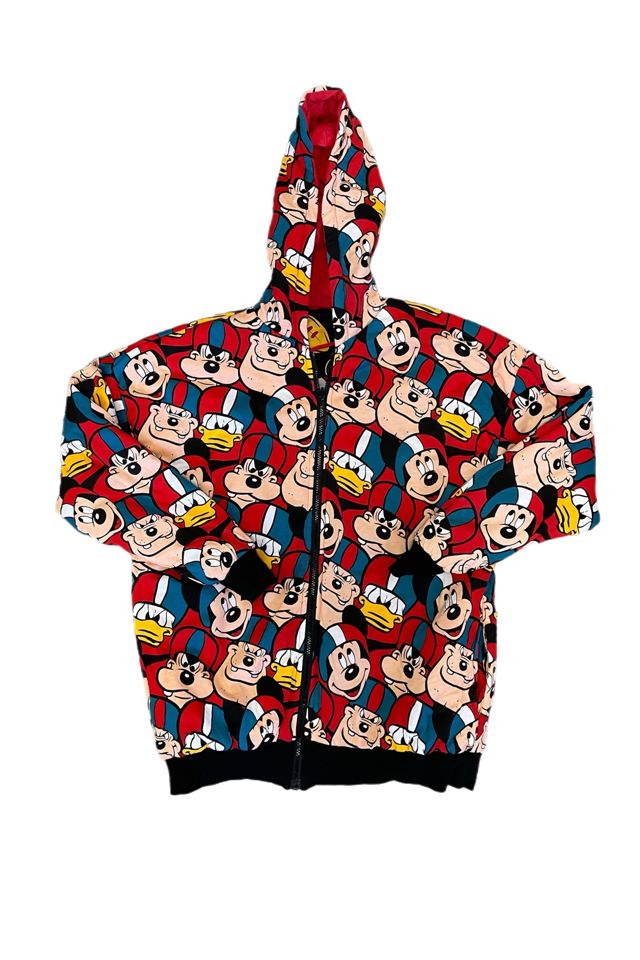 Vintage Mickey and Friends Reversible Jacket Selected By Villains Vintage