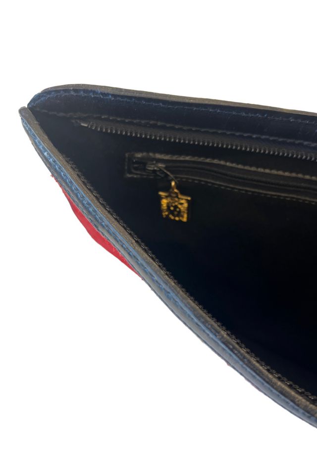 Vintage 1970s Suede Anne Klein Wristlet Clutch Selected by Personal Choice #2