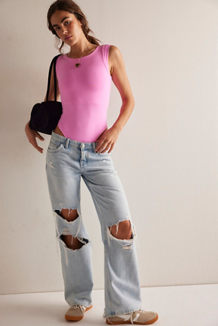 Clean Lines Boat Neck Bodysuit - thumbnail 7