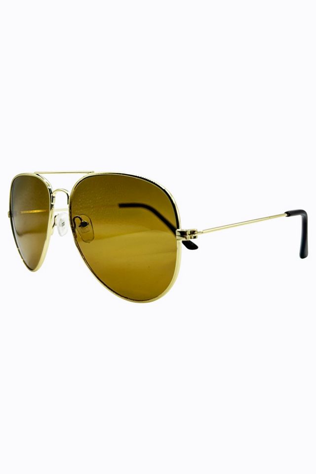 Giant Vintage Swarm Classic Retro Teardrop Aviator Sunglasses #1