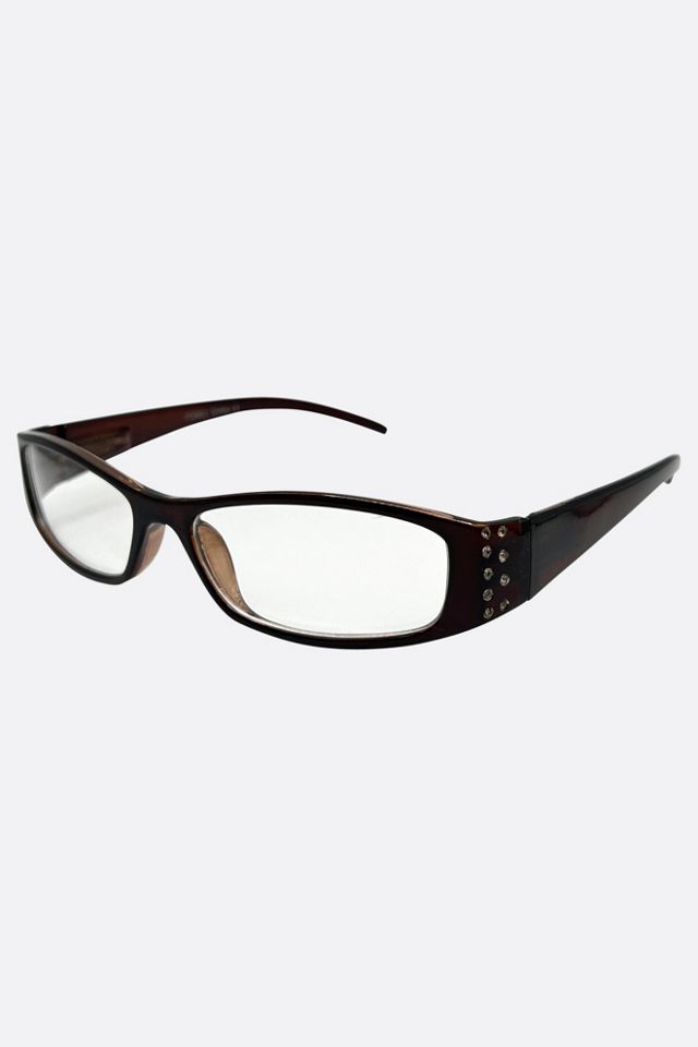 Giant Vintage Andromeda Bayonetta-Style Clear Glasses #1