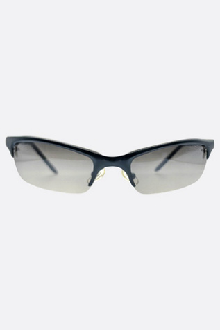 Giant Vintage Bizzy Sporty Streetwear Sunglasses by Giant Vintage Sunglasses at Free People in Blue