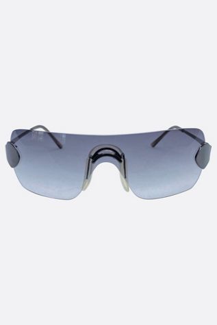 Giant Vintage Toner Y2K Rimless Shield Sunglasses