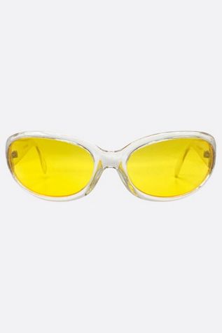 Giant Vintage Yolked Round Night-Driver Sunglasses