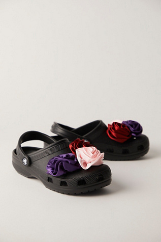 Crocs Classic Rosette Clogs