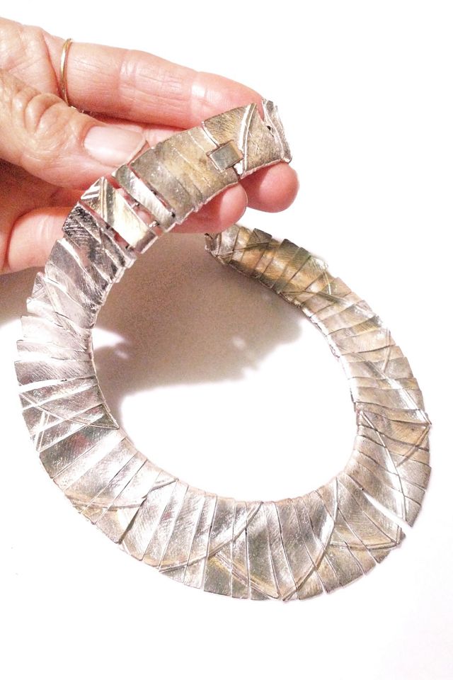 Les Bernard Articulated Metal Choker Selected by Garbage Soup #1