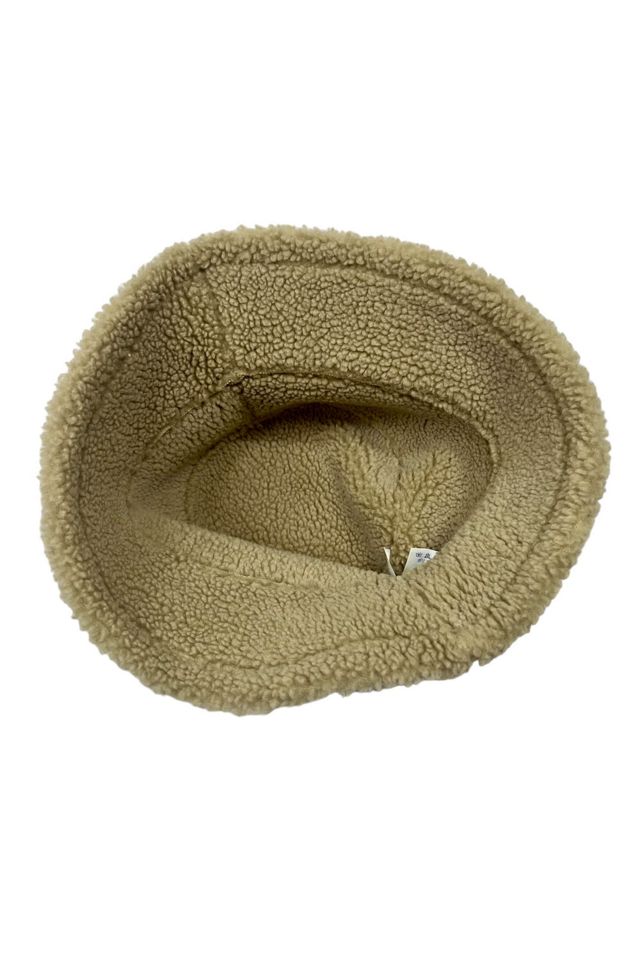 Y2K Vintage Sherpa Faux Suede Bucket Hat Selected By Moons + Junes Vintage #3