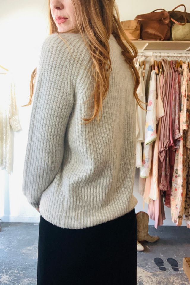 Nili Lotan Grey Cashmere Sweater Selected by The Curatorial Dept. #2