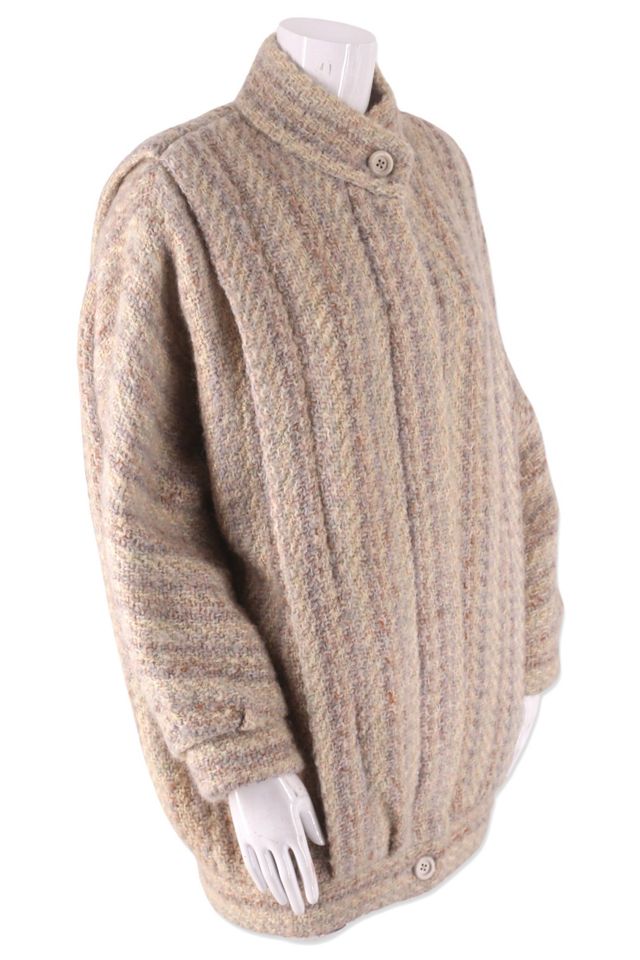 1980s Tapestries Ireland Woven Cocoon Coat Selected By Ritual Vintage #1