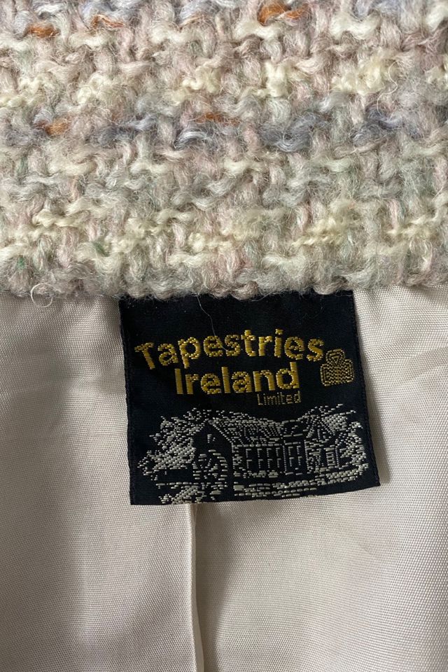1980s Tapestries Ireland Woven Cocoon Coat Selected By Ritual Vintage #3