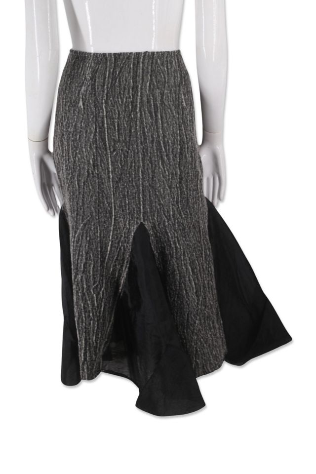 1990s Julie Son Paris Asymmetric Minimal Skirt Selected By Ritual Vintage #2