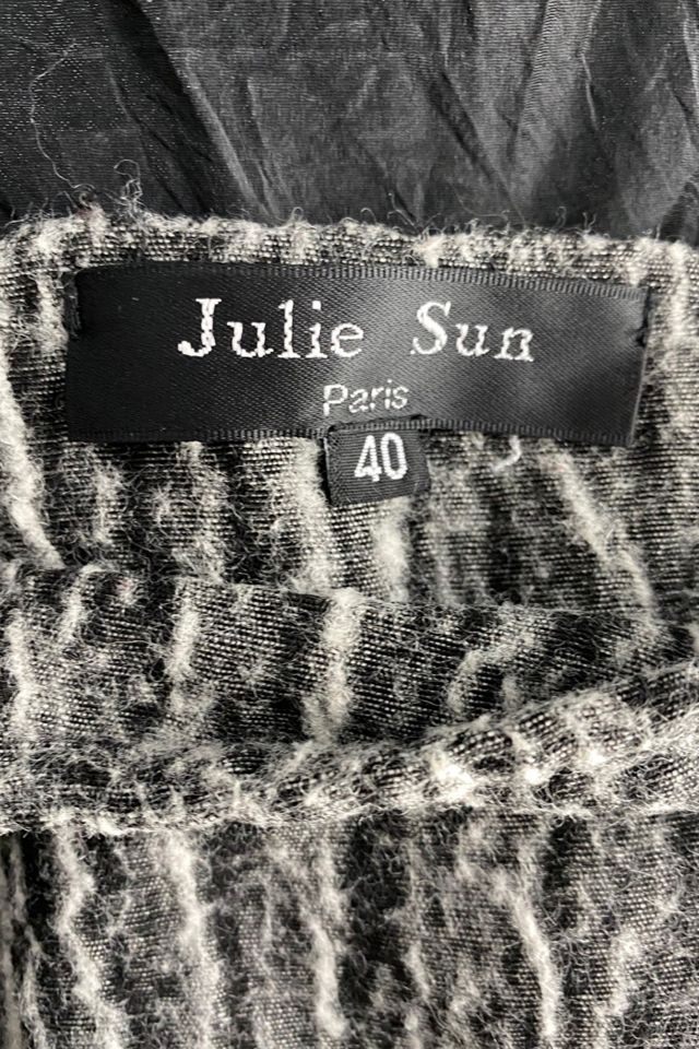 1990s Julie Son Paris Asymmetric Minimal Skirt Selected By Ritual Vintage #3