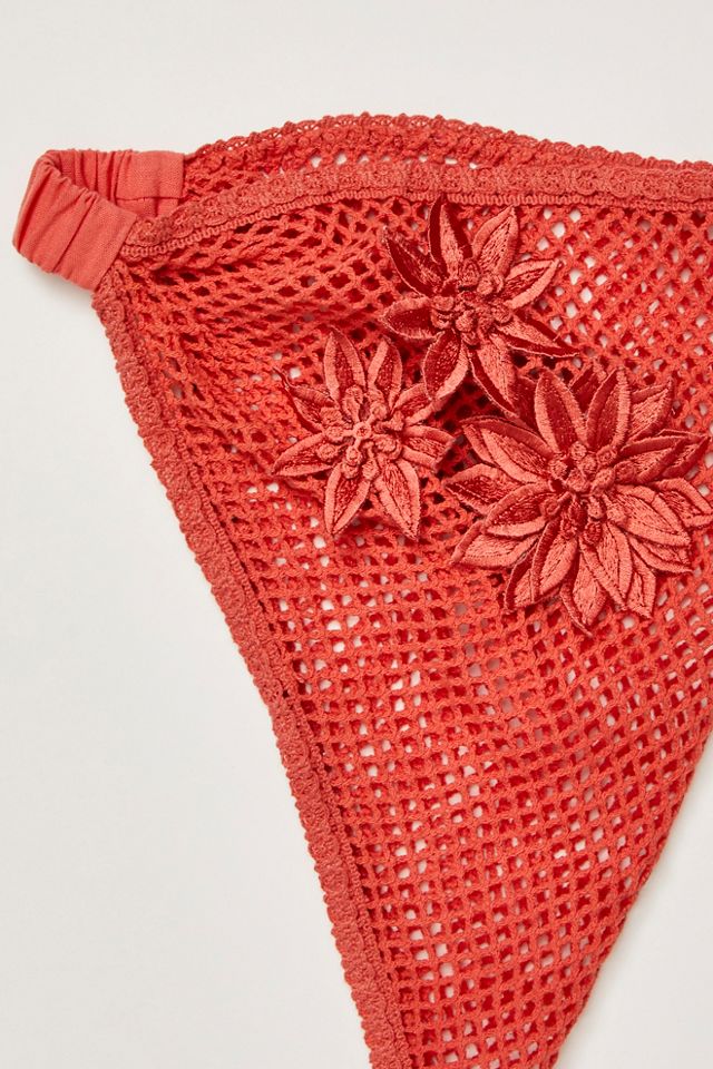 Baja Crochet Hair Scarf | Free People display picture 1