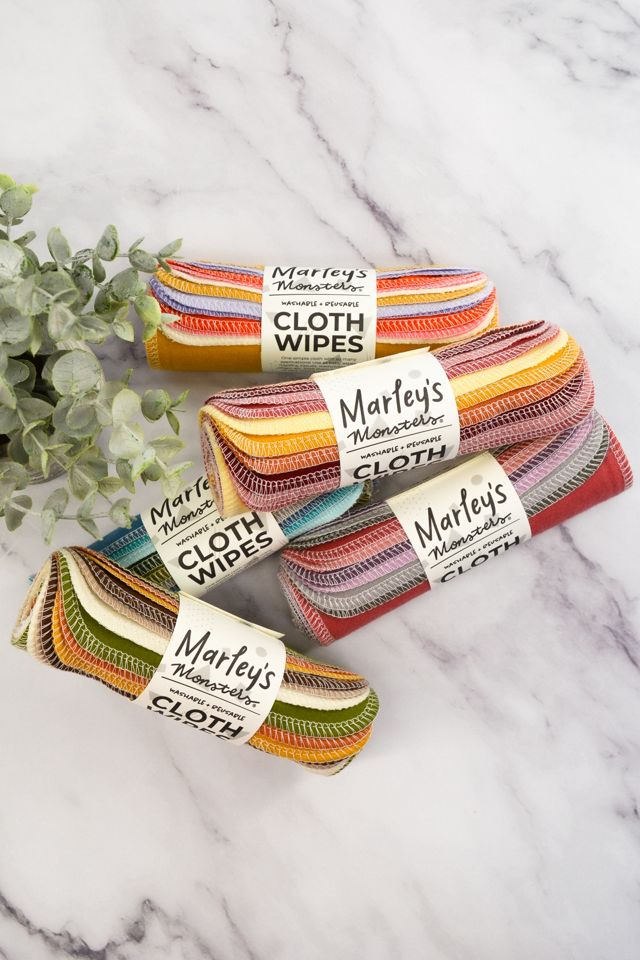 Marley's Monsters Cloth Wipes: Specialty Color Mixes #1