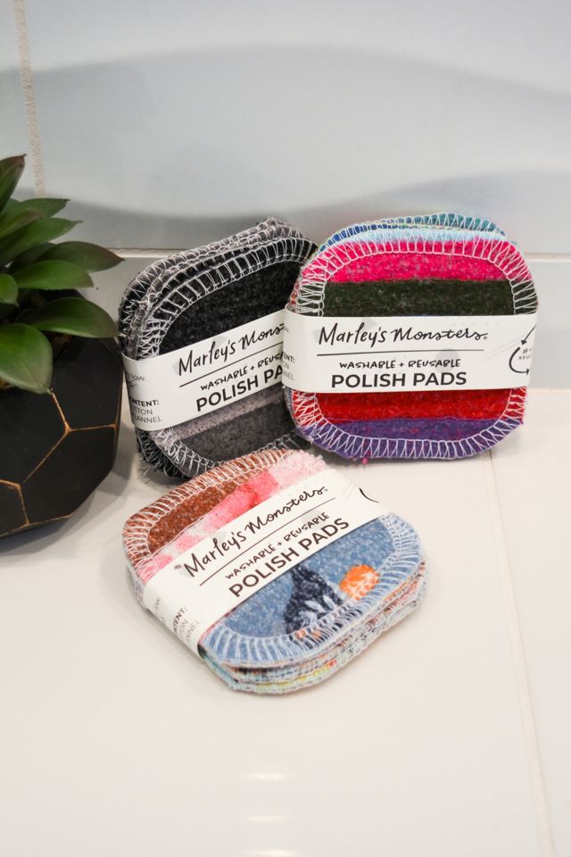 Marley's Monsters Scrap Felt Polish Pads: Set of 4 #1
