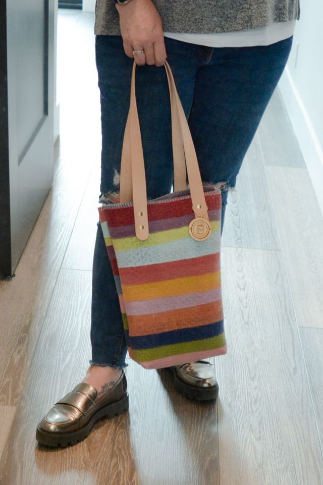 Marley's Monsters Marley Scrap Felt Tote #1