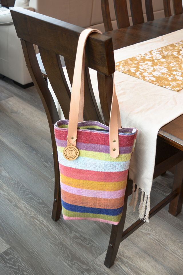 Marley's Monsters Marley Scrap Felt Tote #4