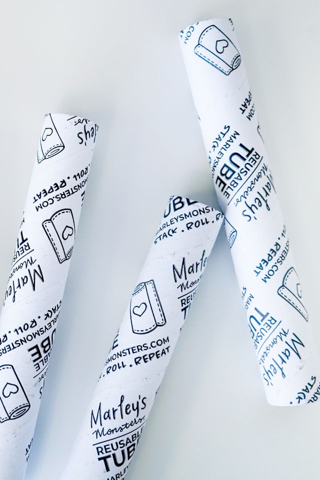 Marley's Monsters UNpaper® Towel Tube: Kraft #2