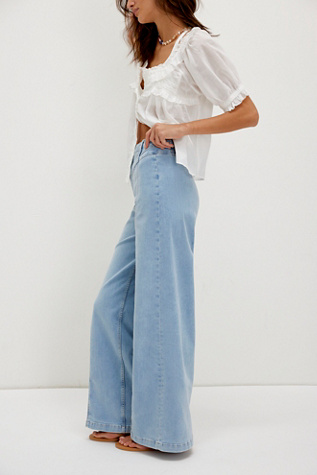 We The Free Libre Wide-Leg Jeans At Free People In Palermo, Size: 29